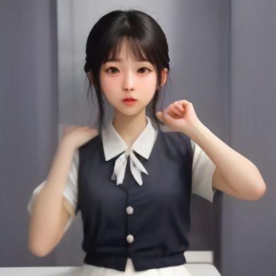娜娜sweet博主个人形象照，温暖自然光下的亲和笑容，橙色系服装搭配与整体页面风格呼应