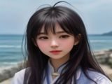 娜娜sweet周末生活Vlog封面，咖啡馆午后暖光场景，悠闲治愈的日常记录风格